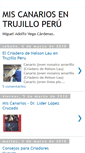 Mobile Screenshot of miscanariosentrujilloper.blogspot.com