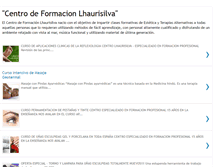Tablet Screenshot of centrodeformacionlhaurisilva.blogspot.com
