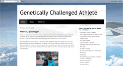 Desktop Screenshot of genechallenged.blogspot.com