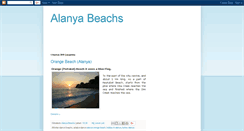 Desktop Screenshot of alanyabeachs.blogspot.com
