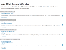 Tablet Screenshot of luzoorbit.blogspot.com