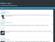 Tablet Screenshot of malamlarut.blogspot.com