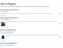 Tablet Screenshot of dadinprogress.blogspot.com