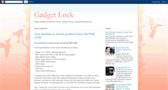 Desktop Screenshot of gadgetlock.blogspot.com
