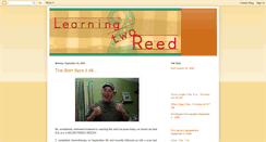 Desktop Screenshot of learningtworeed.blogspot.com