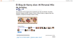 Desktop Screenshot of elhilodeariada-nanny.blogspot.com