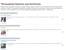 Tablet Screenshot of personalizedsketchesandsentiments.blogspot.com
