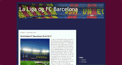 Desktop Screenshot of fcbarcafutbol.blogspot.com