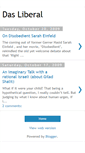 Mobile Screenshot of dasliberal.blogspot.com