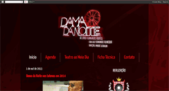 Desktop Screenshot of damadanoiteteatro.blogspot.com