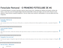 Tablet Screenshot of fotoclubepantanal.blogspot.com