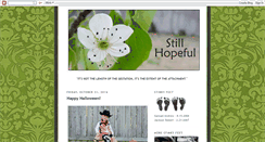 Desktop Screenshot of hopefulmomma.blogspot.com