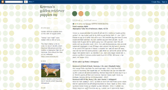 Desktop Screenshot of kerenzagoldenpuppies09.blogspot.com