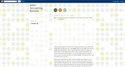 Desktop Screenshot of leaseaccountingreviews.blogspot.com