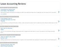 Tablet Screenshot of leaseaccountingreviews.blogspot.com