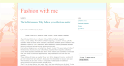 Desktop Screenshot of fashionwithme.blogspot.com