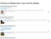 Tablet Screenshot of chilenosenmalaga.blogspot.com
