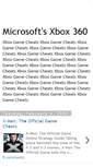 Mobile Screenshot of microsoft-xbox360-blog.blogspot.com