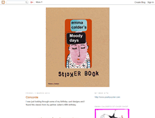 Tablet Screenshot of emmacaldersmoodydays.blogspot.com