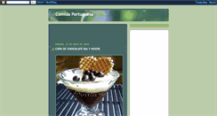 Desktop Screenshot of comida-portuguesa.blogspot.com