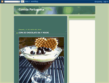 Tablet Screenshot of comida-portuguesa.blogspot.com