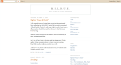 Desktop Screenshot of m-i-l-d-e-w.blogspot.com