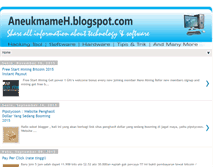 Tablet Screenshot of aneukmameh.blogspot.com