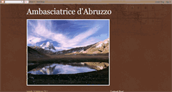 Desktop Screenshot of ambasciatricedabruzzo.blogspot.com