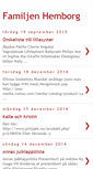 Mobile Screenshot of familjenhemborg.blogspot.com
