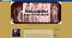 Desktop Screenshot of historicallyfitted.blogspot.com