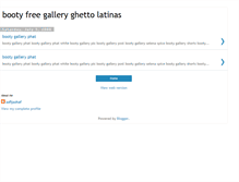 Tablet Screenshot of booty-free-gallery-ghetto-latinas.blogspot.com