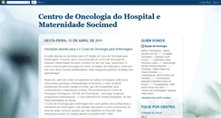 Desktop Screenshot of oncologiasocimed.blogspot.com