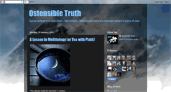 Desktop Screenshot of ostensible-truth.blogspot.com