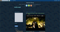 Desktop Screenshot of ceritaanakdwinanto.blogspot.com