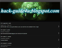 Tablet Screenshot of hack-guide4u.blogspot.com