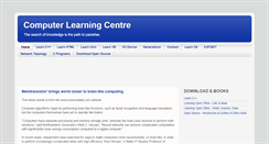 Desktop Screenshot of computerlearningcentre.blogspot.com