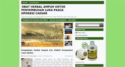 Desktop Screenshot of herbalampuh3.blogspot.com
