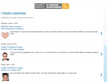 Tablet Screenshot of iheartcookiies.blogspot.com
