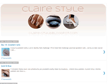 Tablet Screenshot of claire-style.blogspot.com