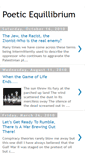 Mobile Screenshot of poeticequillibrium.blogspot.com