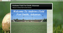 Desktop Screenshot of andrewsfield.blogspot.com