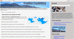 Desktop Screenshot of cumbreciudadana.blogspot.com