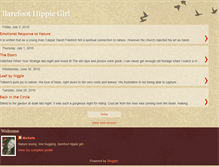 Tablet Screenshot of barefoothippiegirl.blogspot.com