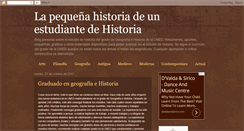 Desktop Screenshot of estudiante-de-historia.blogspot.com