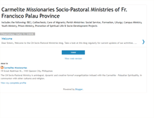 Tablet Screenshot of cmsocio-pastoralministries.blogspot.com