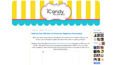 Desktop Screenshot of icandyreviewsandgiveaways.blogspot.com