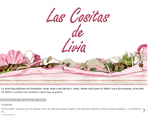 Tablet Screenshot of lascositasdelivia.blogspot.com