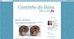 Desktop Screenshot of cantinhodailana.blogspot.com