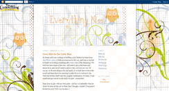 Desktop Screenshot of everythingniceblog.blogspot.com