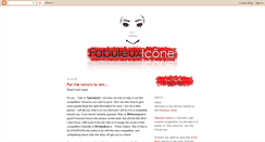 Desktop Screenshot of fabuleuxicone.blogspot.com